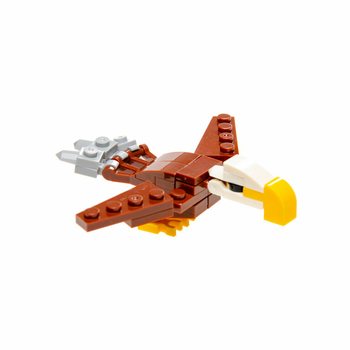 Mattoncini da Costruzione Brick in Uovo - Mix Animali della Giungla (12 pz)