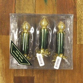 3 Candele Decorative per Albero di Natale con Clip (6 pz.)