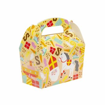 Scatoline per dolcetti di San Nicola 12x12,5x6 cm (12 pz.)