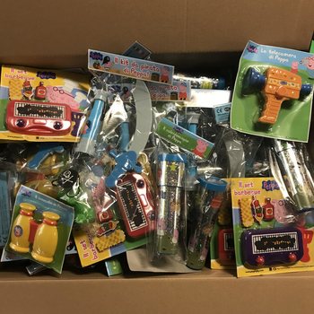 MIX GIOCHI PEPPA PIG (100 pz) - Ricarica Scrigno dei Tesori | Ingrosso