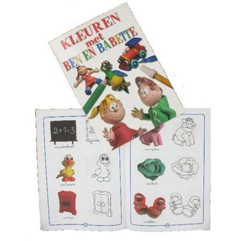 Album da colorare «Colorare con Ben e Babette» (18 pz.)