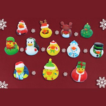 Mix Paperelle di Natale 6cm (12 pezzi) - Regali Festivi