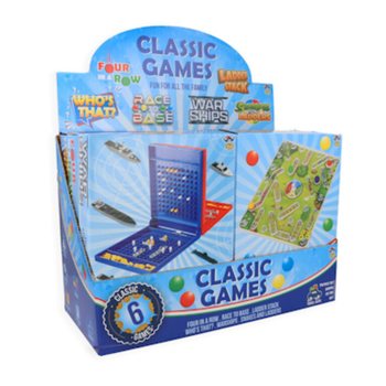 GIOCHI DA VIAGGIO CLASSICI - IN ESPOSITORE (6 pz.)