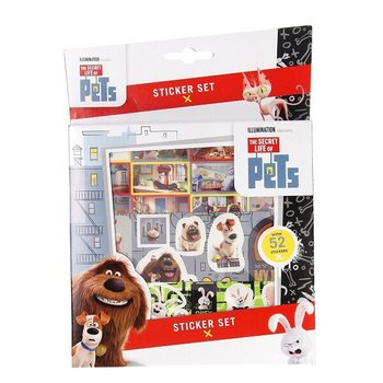 Set di Adesivi SECRET LIFE OF PETS da 52 pezzi (12 pz.)