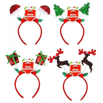 CERCHIETTI DI NATALE ASSORTITI (12 pz.)