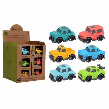 JOUECO - AUTO IN BIO-PLASTICA IN DISPLAY (18 pezzi)
