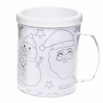 NATALE - COLORA IL TUO BICCHIERE (2 pz.)