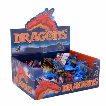 Mix di Personaggi Drago Giocattolo in Display (36 pz.)