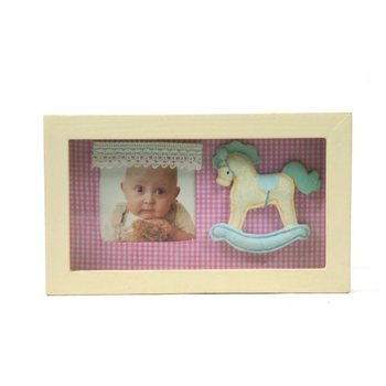 CORNICE FOTO 3D IN LEGNO PER CAMERETTA - MODELLO 4 (6 pz.)