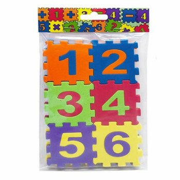 GIOCO PUZZLE MATEMATICO IN GOMMAPIUMA