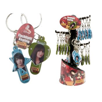 PORTACHIAVI LUMINOSO CAMP ROCK IN ESPOSITORE (36 pz.)