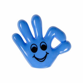 Fischietto a forma di mano OK (12 pz.)