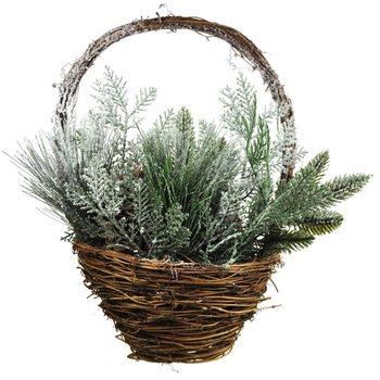 GRANDE CESTA DI NATALE DI LUSSO / FUORIPORTA (4 pz.)