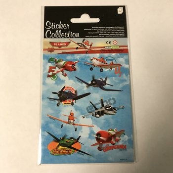 Fogli di Adesivi Disney Planes 16 x 9 cm (10 pz.)