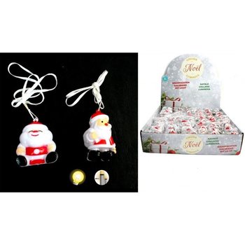 COLLANA BABBO NATALE LED LUMINOSA (48 pz)