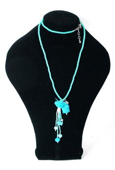 Collana Buddha Turchese Stile Ibiza (1 pz)