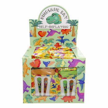 Mazze di Dinosauro Autogonfiabili - Scatola Display (48 pz)