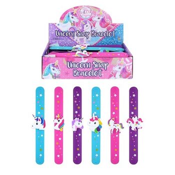 Braccialetti a Scatto Unicorno / Unicorn (24 pz.)