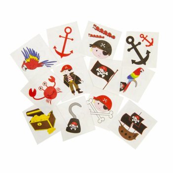Tatuaggi Fun - Pirata (48 confezioni)