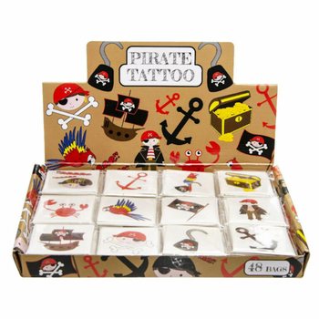 Tatuaggi Fun - Pirata (48 confezioni)