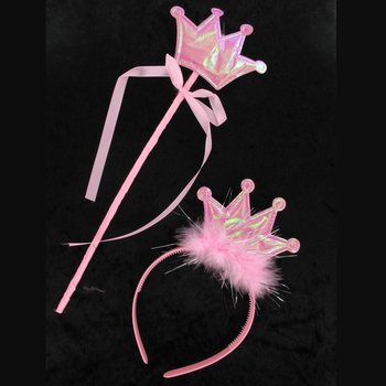 TIARA DA PRINCIPESSA CON SCETTRO (12 pz.)