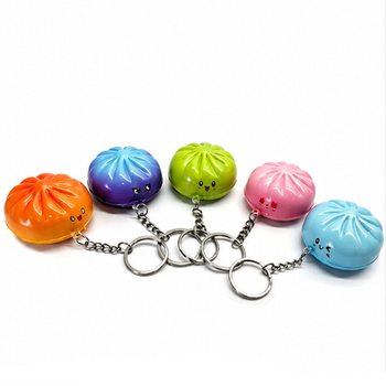 RAGE - PORTACHIAVI SQUISHY DUMPLING - COLORI MISTI - IN DISPLAY (24 pz.)