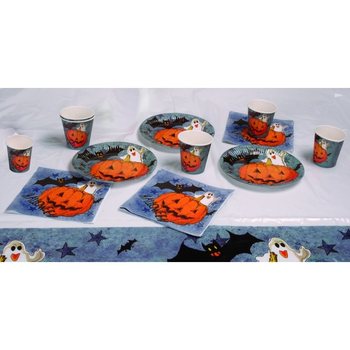 Set da Tavola per Halloween da 19 Pezzi (Set da 6)