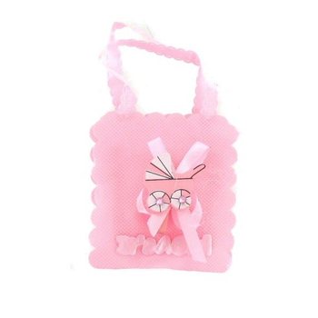 Sacchetti Regalo Nascita - Carrozzina Rosa (12 pz.)