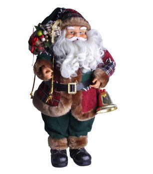 Grande Decorazione di Lusso Babbo Natale 35 cm (2 pz.)