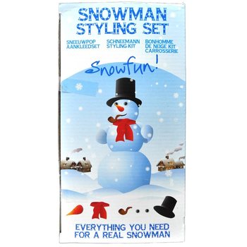 Kit per Pupazzo di Neve da 6 Pezzi (Set di 3)