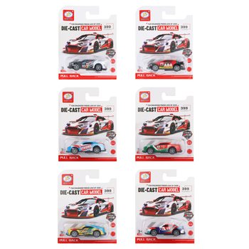 Macchinine da Corsa a Retrocarica su Blister (12 pz.)
