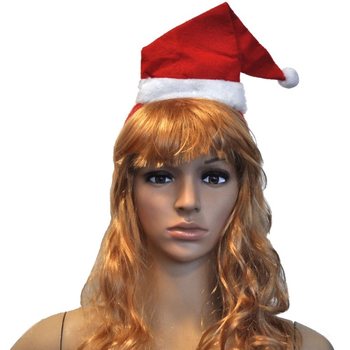 Cerchietto con Cappello di Babbo Natale (12 pz.)