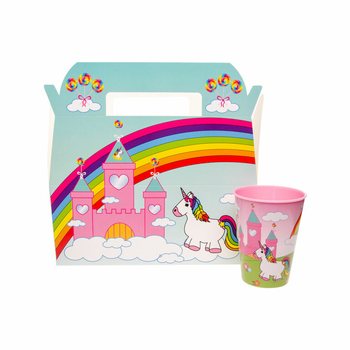 Box Menu Unicorno - 22,5 x 12 x 9,5 cm (24 pz)
