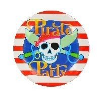 PIATTI DI COMPLEANNO PIRATI (6x12 pz.)
