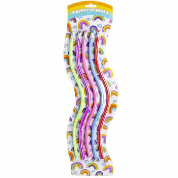 Set 5 Matite Flessibili Twisty XL su Cartoncino (10 pz.)