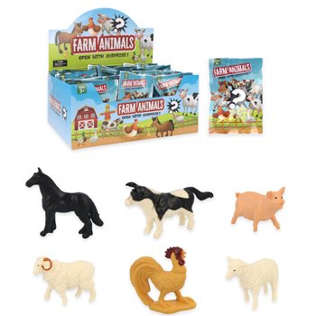 Blind Bag / Bustina Sorpresa - Tema: Animali della Fattoria in Display (60 pz.)