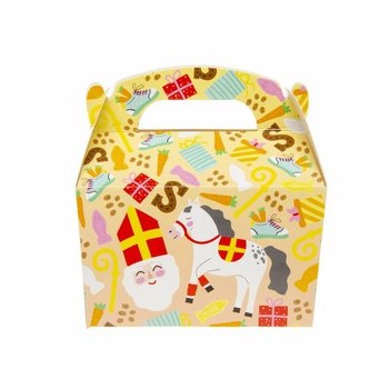 Scatoline per dolcetti di San Nicola 12x12,5x6 cm (12 pz.)