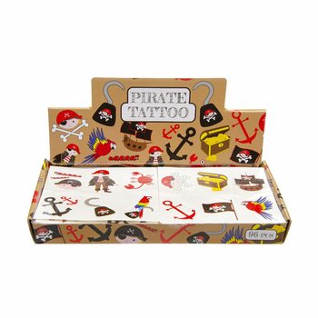 Tatuaggi Pirata Fun - Display (96 pz.)