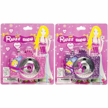FOTOCAMERE DIAPOSITIVE PRINCIPESSE SU SCHEDA (24 PEZZI)