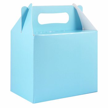 Scatoline Porta Caramelle e Regali Celeste 14x18x10 cm (12 pz)