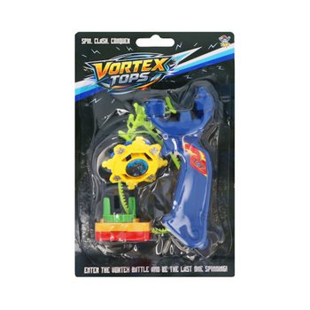 Trottole con Lanciatore Spinner Battle su Blister (6 pz.)