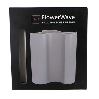 D-ZN - Vaso per Fiori FLOWERWAVE - Bianco (1 pz.)