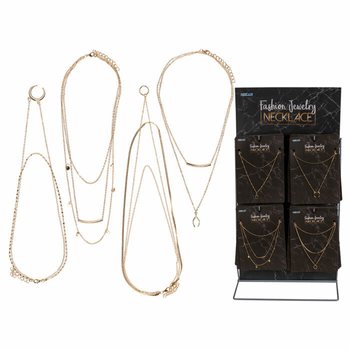 **MEGA CONVENIENTE** ESPOSITORE COMPLETO BIGIOTTERIA - COLLANE (48 pz.)