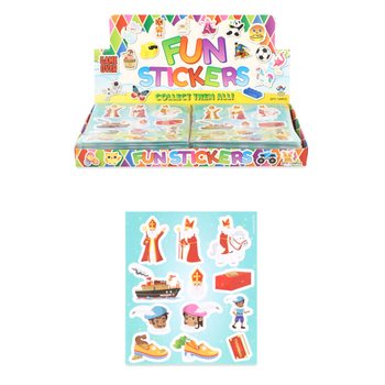 FUN STICKERS &ndash; MODELLO: SINTERKLAAS (120 pz.)
