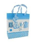 Sacchetto Regalo Nascita - Celeste Baby (12 pz.)
