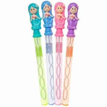 Bacchetta Bolle di Sapone Sirena - 38 cm - Display (24 pz)