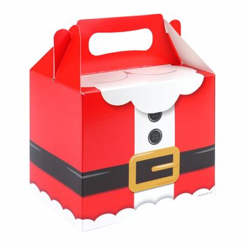 Box Menù - Natale Babbo Natale - 14 x 9,5 x 18 cm (12 pz.)