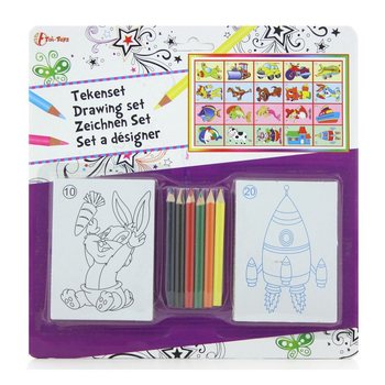 Set da disegno su cartoncino (11 pz.)