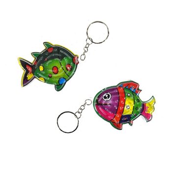PORTACHIAVI GIOCO DI PAZIENZA - MODELLO: PESCE (12 pz.)