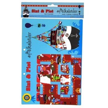 Calendario Conto alla Rovescia Sinterklaas e Piet - Modello 2 (9 pz.)